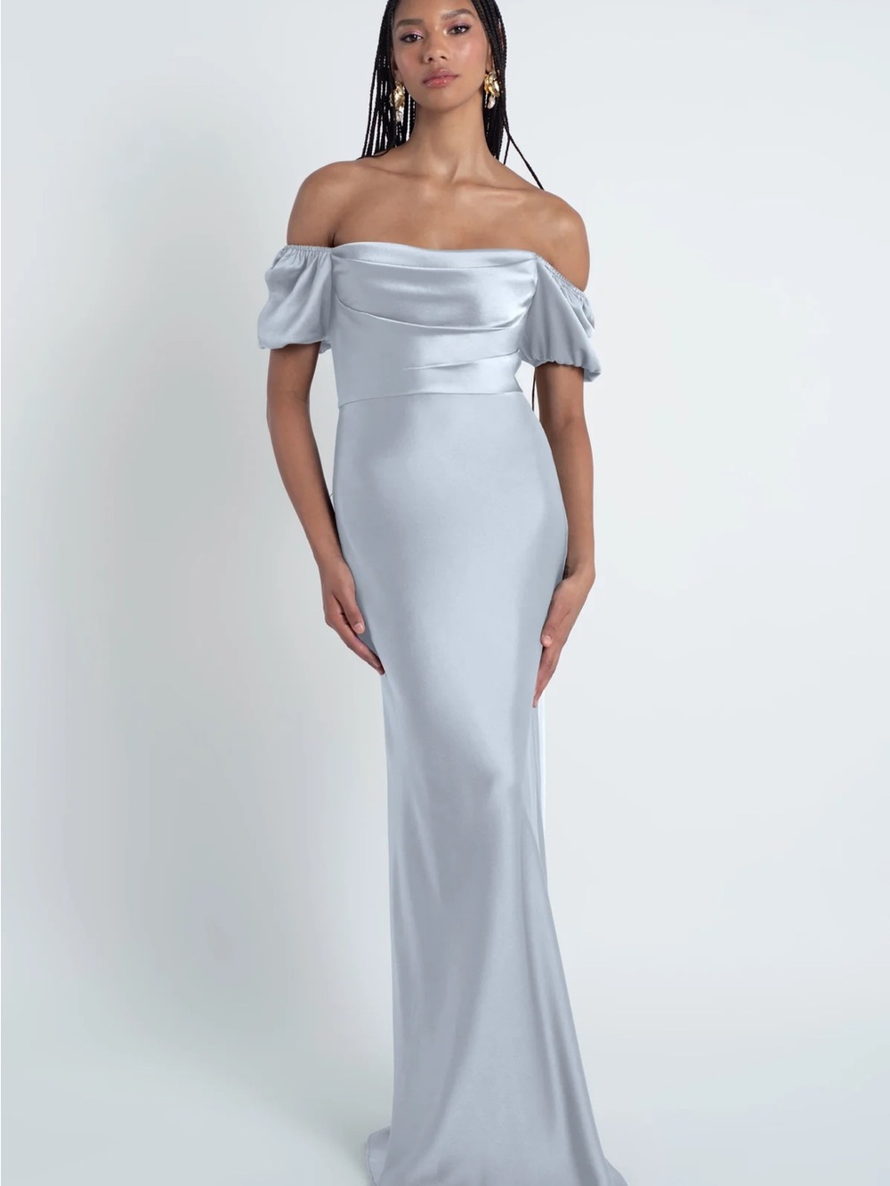 Jenny Yoo Eliana Dress – Whisper Blue – Size 14